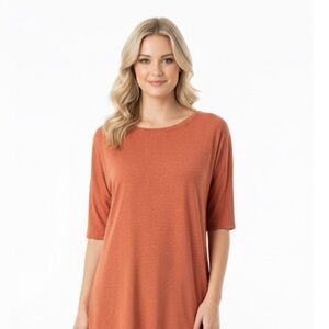 LulaRoe xxsmall orange Irma top new with tags